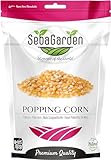 Seba Garden Popping-Maiskörner gentechnikfrei, Druckverschlussbeutel, starkes, wiederverschließbares Popcorn aus Argentinien (1 Kg)