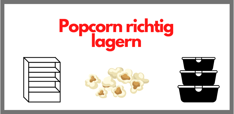 popcorn lagern